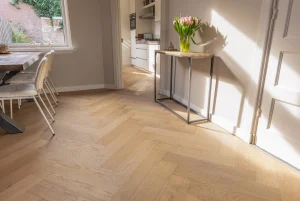 Floer Hybride Hout Visgraat vloer Puur Eiken interieur