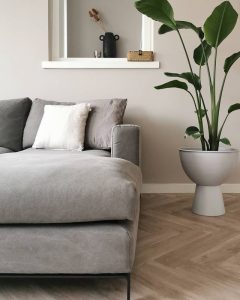 Floer-Visgraat-PVC-Onbehandeld-Eiken-woonkamer-interieur-vloer minimalistisch interieur