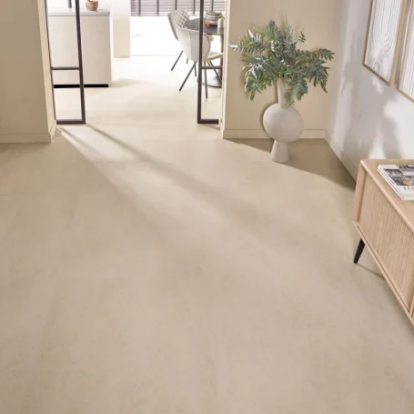 Floer-Tegel-Click-Vinyl-vloer-Betonlook-Beige-interieur-11
