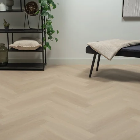 Floer-Visgraat-Click-Vinyl-vloer-Beige-Eiken-sfeer-front