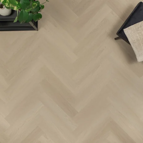 Floer-Visgraat-Click-Vinyl-vloer-Beige-Eiken-sfeer-topdown