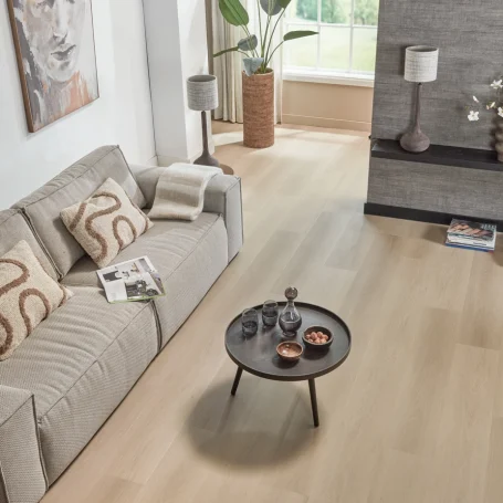 Floer Dorpen Vinyl vloer Zeewolde Zand Eiken woonkamer