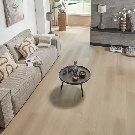 Floer Dorpen Vinyl vloer Zeewolde Zand Eiken woonkamer