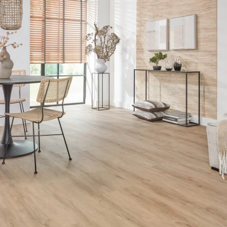 Floer Landhuis Click Vinyl vloer Grijze Eik woonkamer
