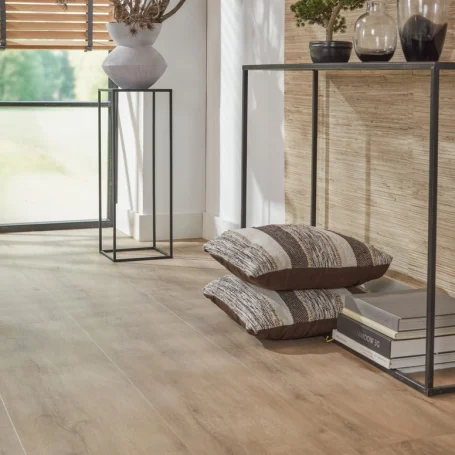 Floer Landhuis Click Vinyl vloer Grijze Eik woonkamer