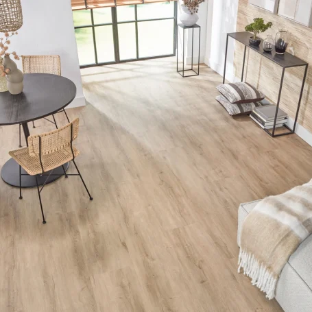 Floer Landhuis Click Vinyl vloer Grijze Eik woonkamer