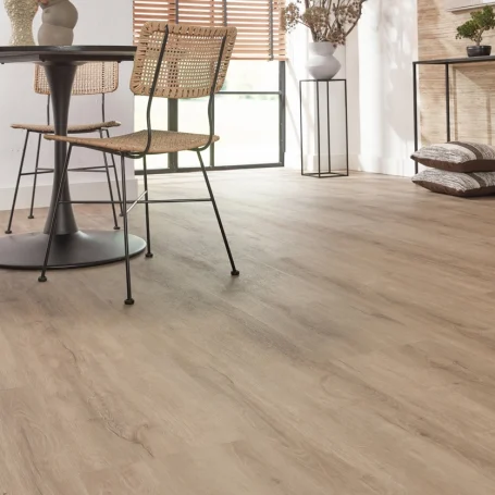 Floer Landhuis Click Vinyl vloer Grijze Eik woonkamer