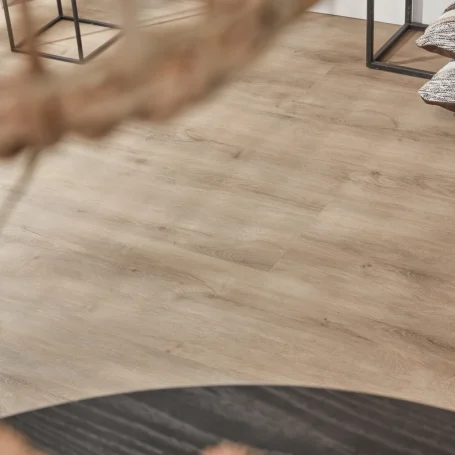 Floer Landhuis Click Vinyl vloer Grijze Eik woonkamer