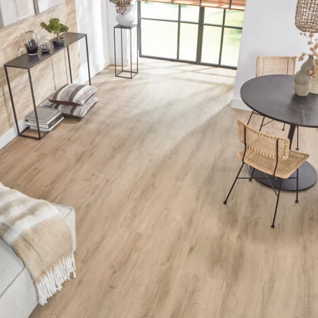 Floer Landhuis Vinyl vloer Grijze Eik woonkamer