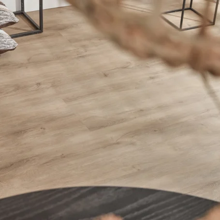 Floer Landhuis Vinyl vloer Grijze Eik woonkamer