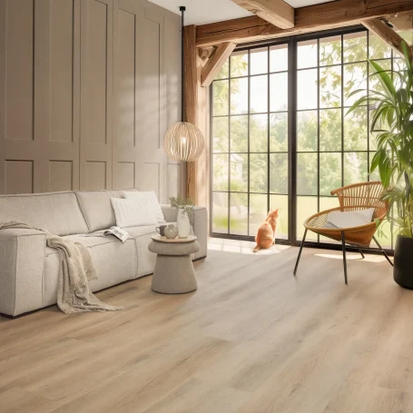 Floer Landhuis Vinyl vloer Landelijke Eik woonkamer