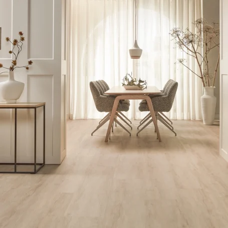 Floer Landhuis Click Vinyl Crème Eik woonkamer