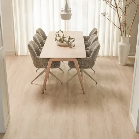 Floer Landhuis Click Vinyl Crème Eik woonkamer