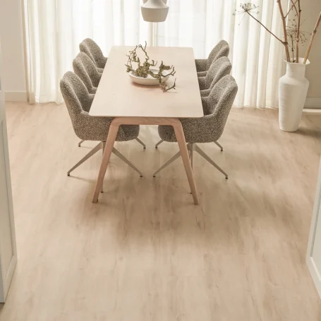 Floer Landhuis Click Vinyl Crème Eik woonkamer