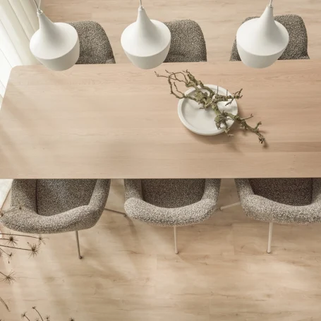 Floer Landhuis Vinyl Crème Eik woonkamer