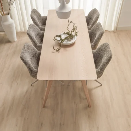 Floer Landhuis Vinyl Crème Eik woonkamer
