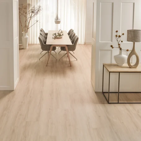 Floer Landhuis Vinyl Crème Eik woonkamer
