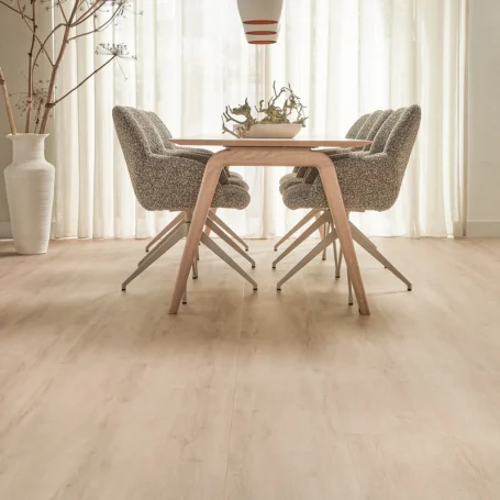 Floer Landhuis Vinyl Crème Eik woonkamer