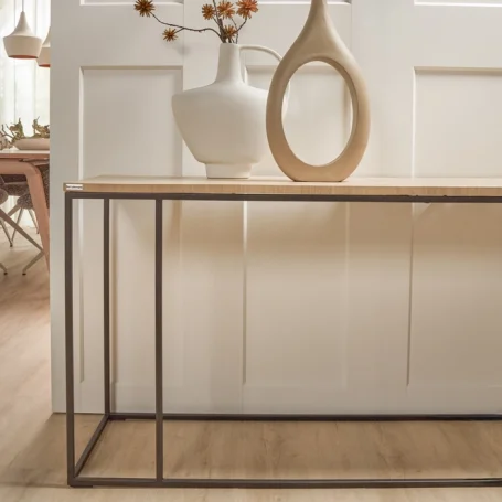 Floer Landhuis Vinyl Crème Eik woonkamer