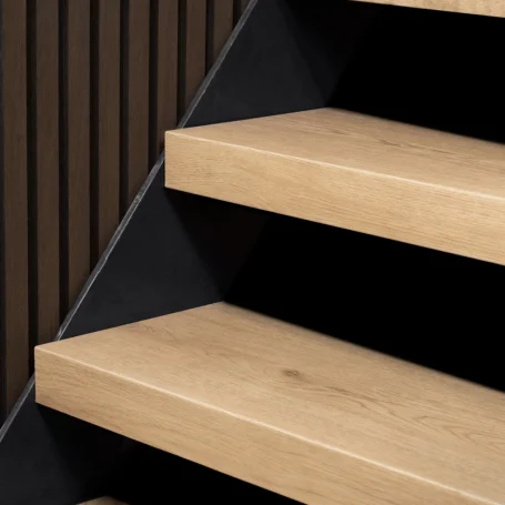 Floer Trap Overzettreden Bruin Eiken