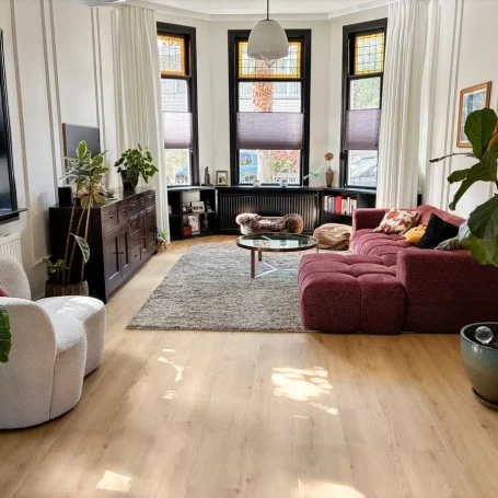 Floer Natuur Click Vinyl vloer Berner Bruin interieur